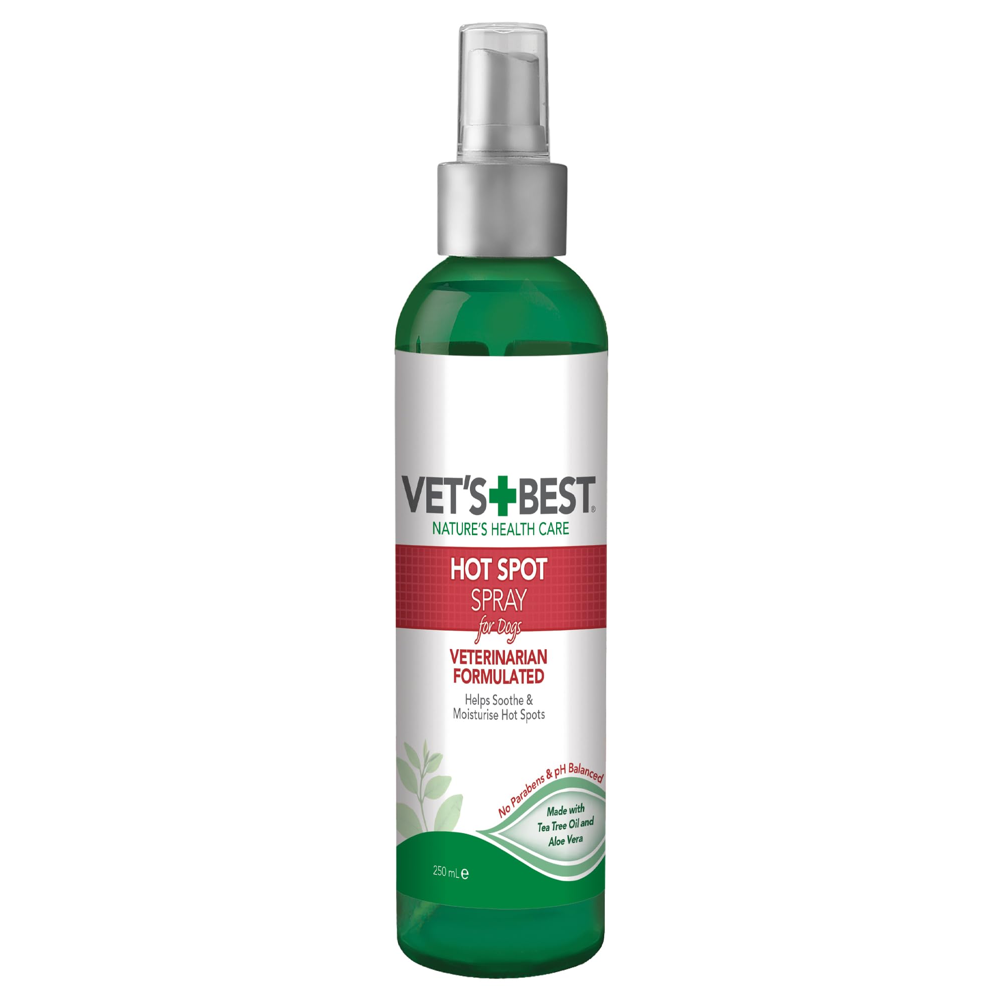 [Vet's Best Spray Naturel + Contre les Zones Enflammées et les Démangeaisons + pour Chien + Usage sur les chiens avec de